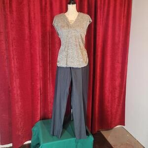 FREE SHIRT INCLUDED! Ann Taylor Women's Gray Pants